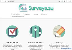 Главная страница surveys.su